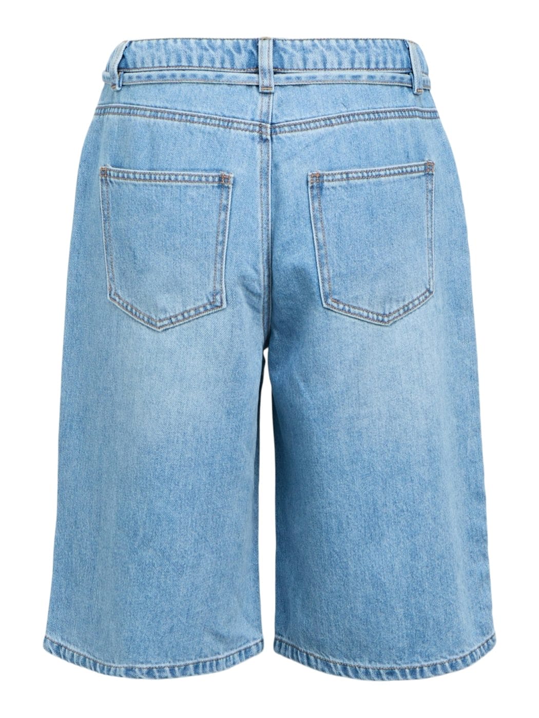 Object Rosie Denim Long Shorts Light Blue Denim