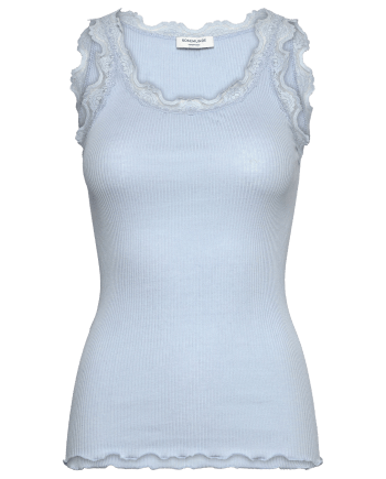 Rosemunde Babette Lang Silke Top Nantucket Blue 5205