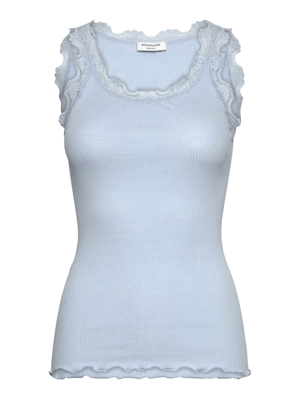 Rosemunde Babette Lang Silke Top Nantucket Blue 5205