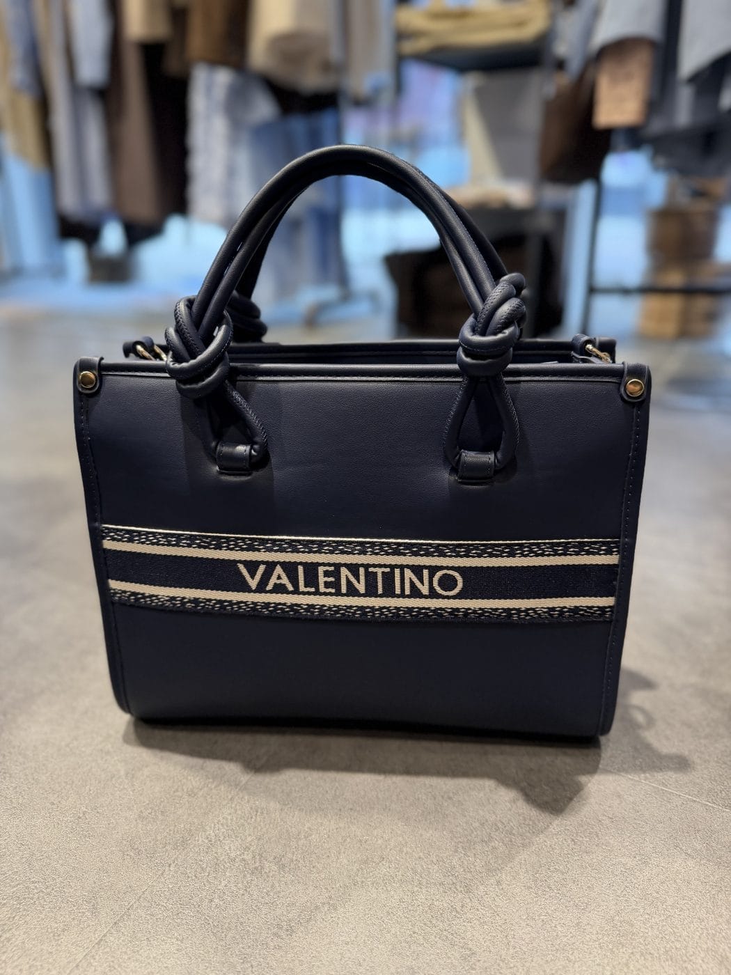 Valentino 'Aella' Shopping Håndtaske Blu