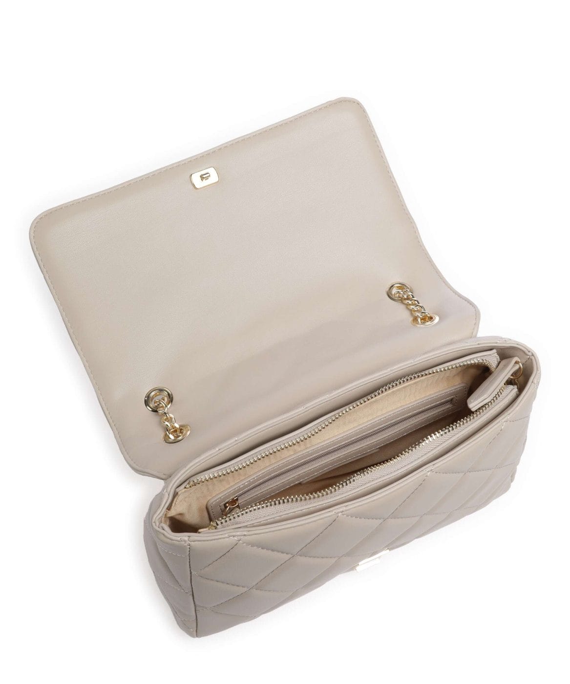 Valentino 'Ocarina' Flap Bag Ecru