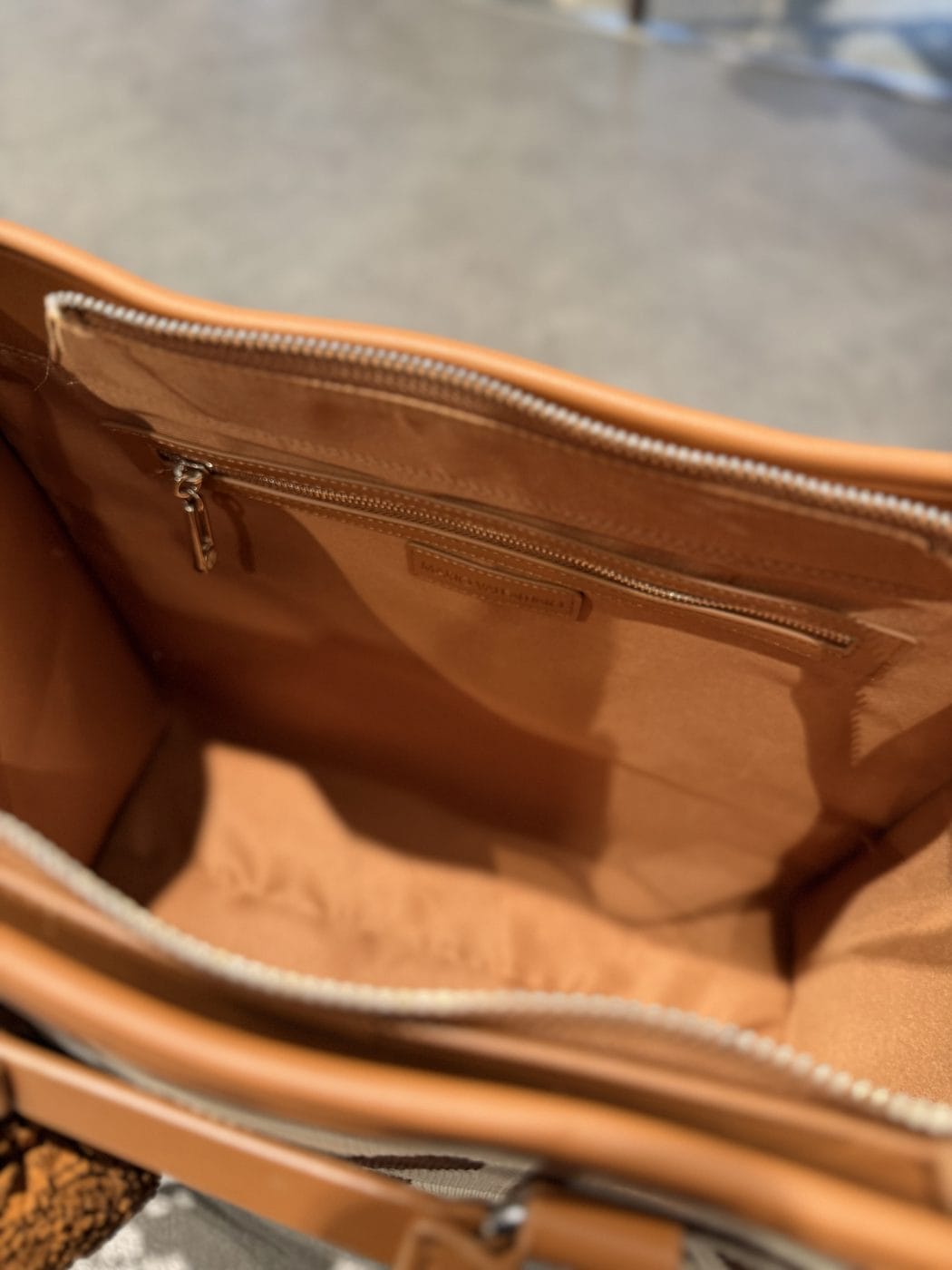 Valentino 'Tyle' Shopping Håndtaske Cuoio/Multicolor Stor