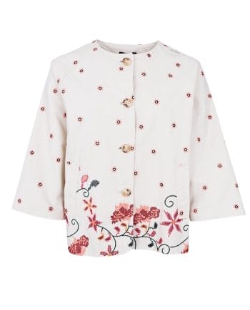 Black Colour Cross Jakke Off White