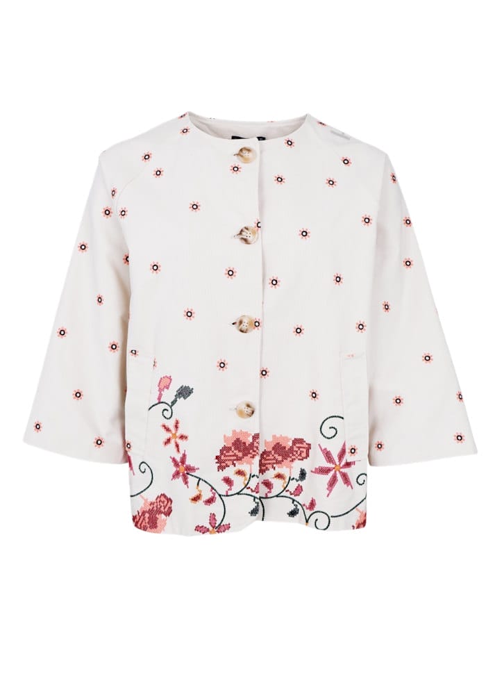 Black Colour Cross Jakke Off White