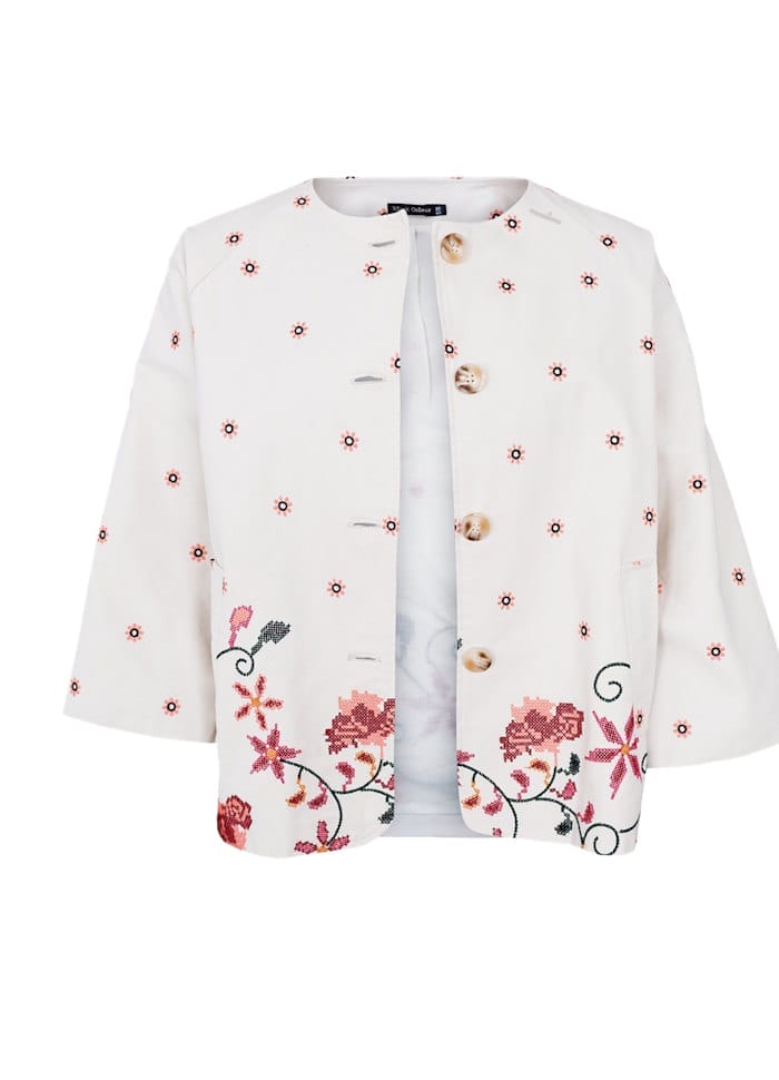 Black Colour Cross Jakke Off White