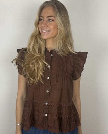 Continue Audrey Top Brun