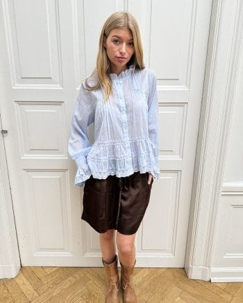 Continue Audrey Bluse Light Blue
