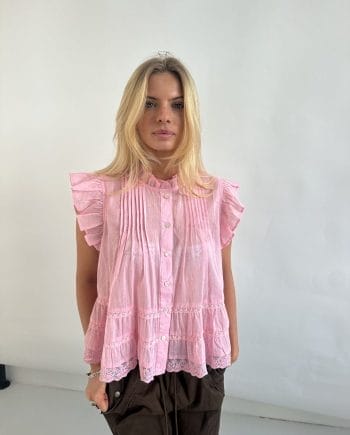 Continue Audrey Top Light Pink