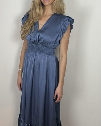 Continue Beate Kjole Blå