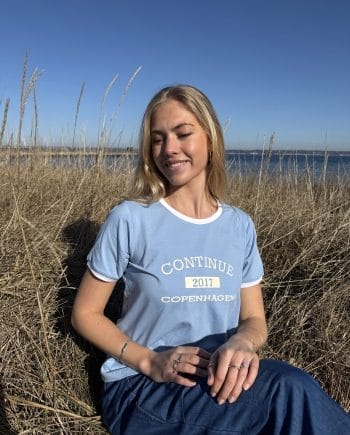 Continue Dea T-Shirt Light Blue - M