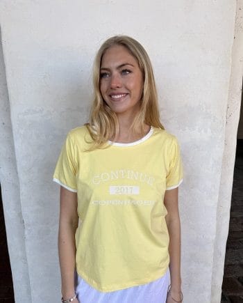 Continue Dea T-Shirt Yellow - M