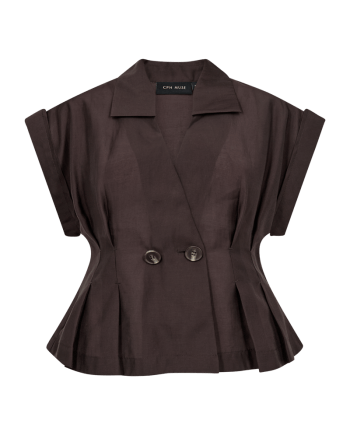 Copenhagen Muse Molly Bluse Mulch