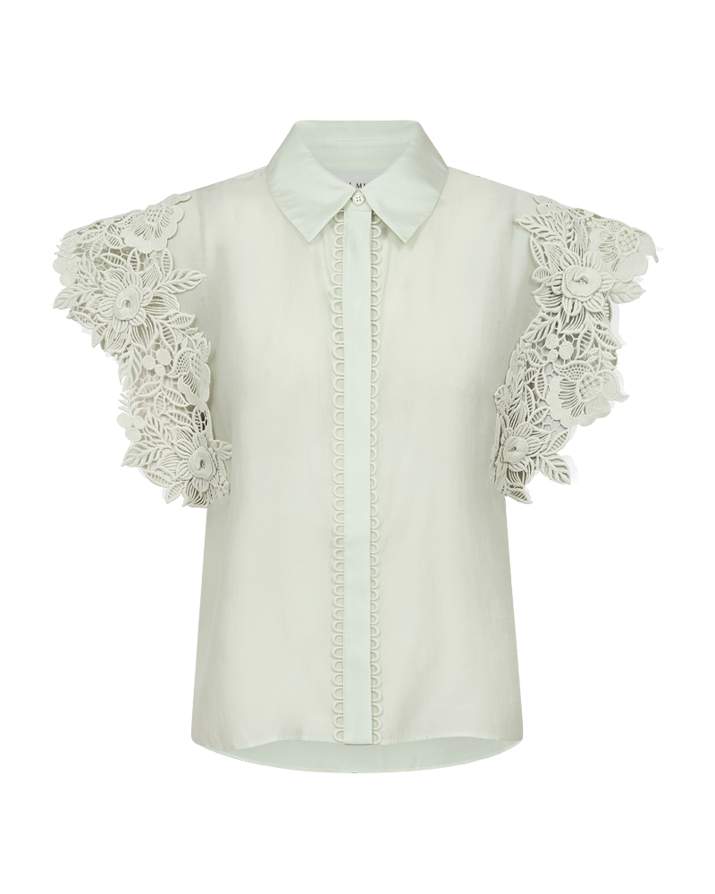 Copenhagen Muse Molly Top Green Tint