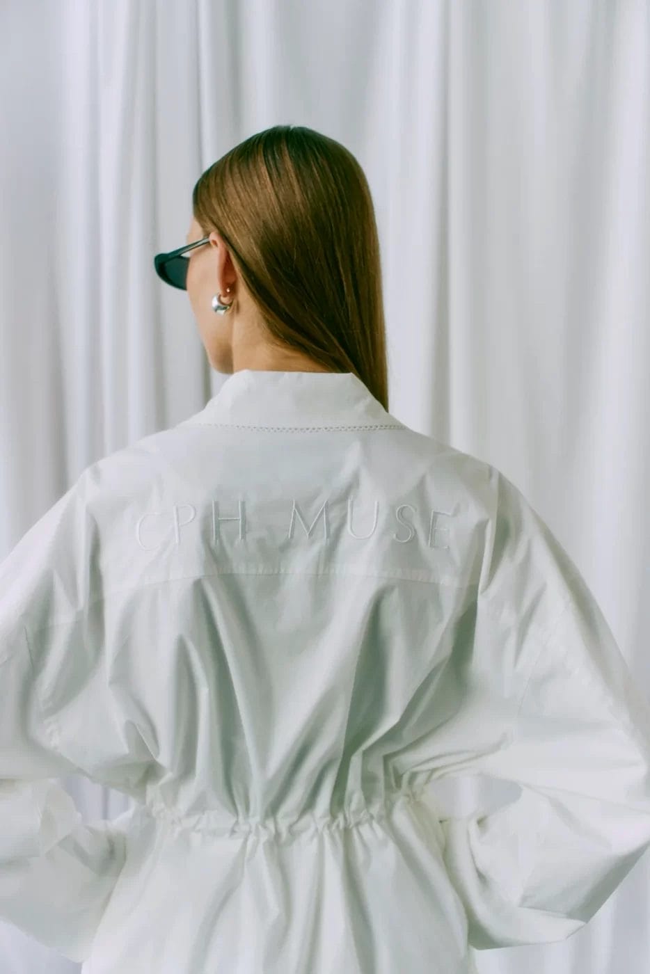 Copenhagen Muse Sandra Jakke Bright White