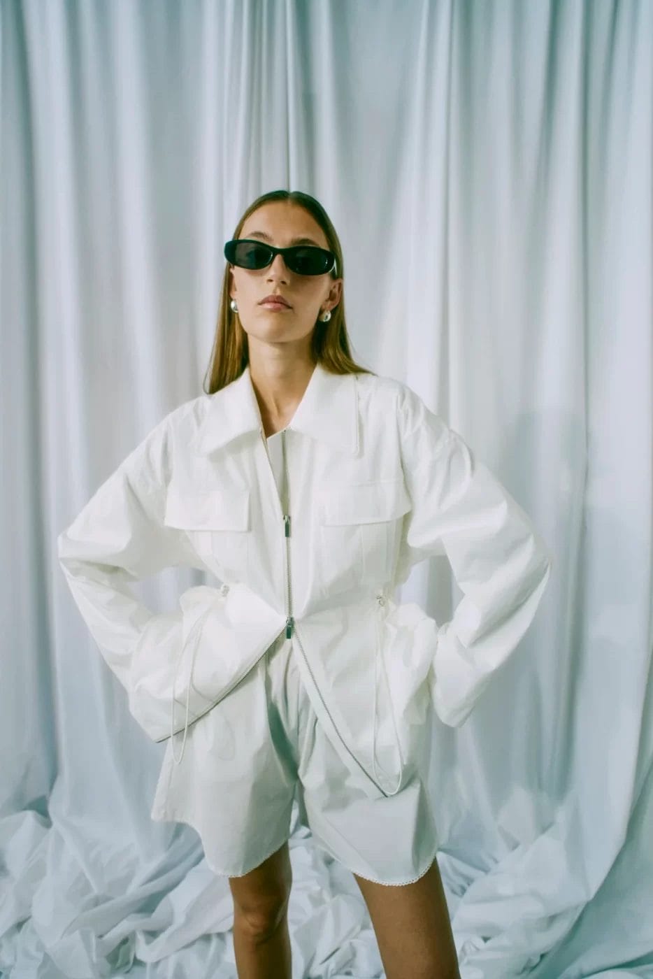 Copenhagen Muse Sandra Jakke Bright White