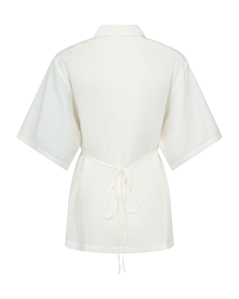 Copenhagen Muse Molly Skjorte M. Bindebånd Jet Stream