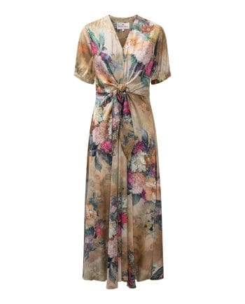 Karmamia Faye Maxi Kjole Gold Blossom - M