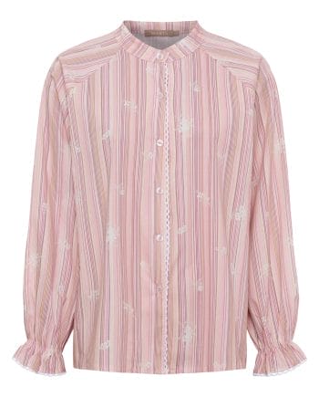 Marta Du Château Alayah Bluse Lyserød M. Striber