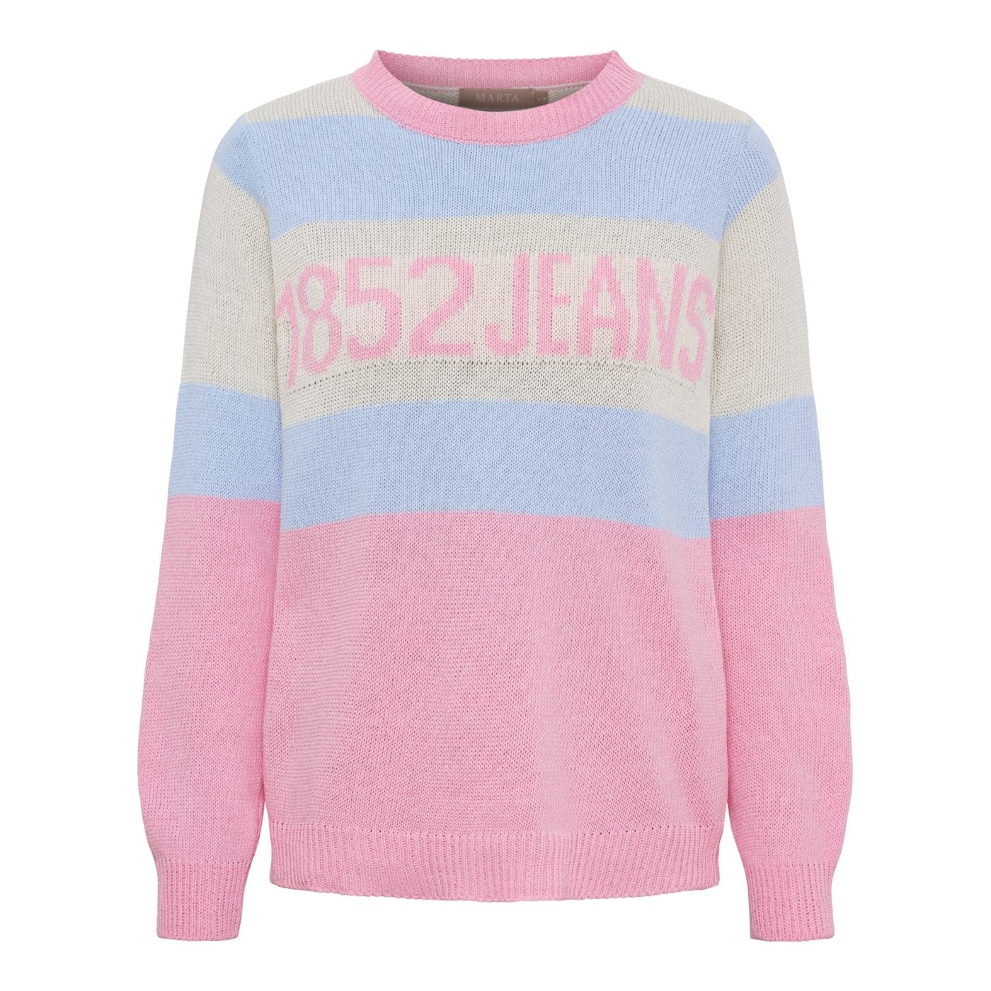 Marta Du Château Brielle Striktrøje Pink/Sky