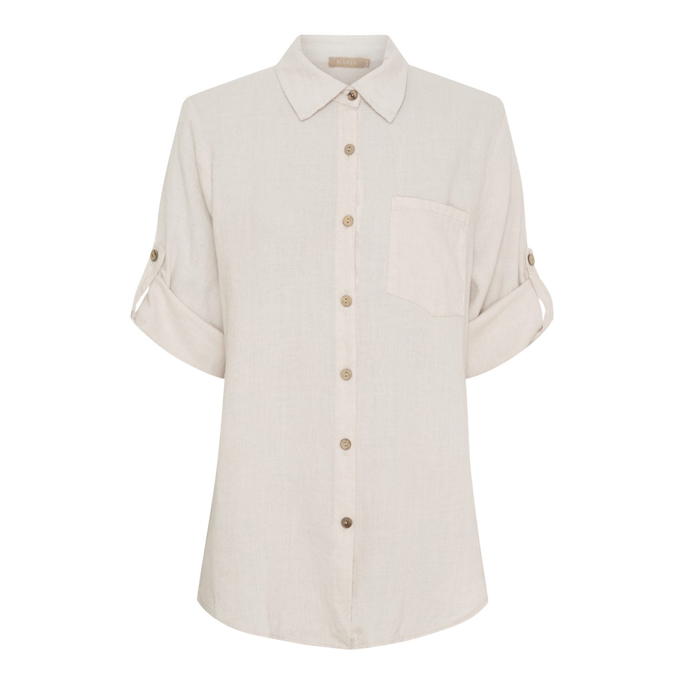 Marta Du Château Kiara Skjorte Bluse Sabbia