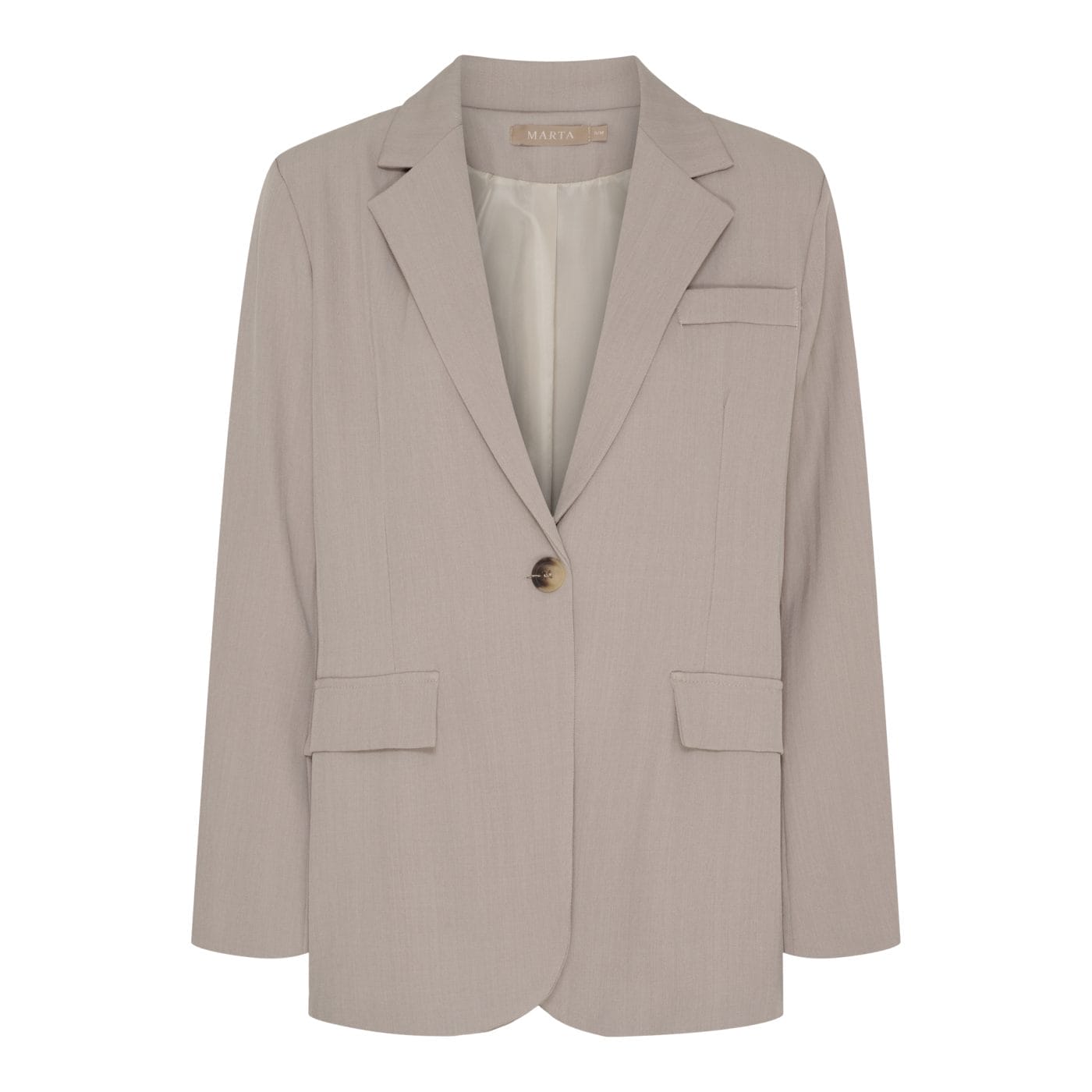 Marta Du Château Majken Blazer Dark Beige