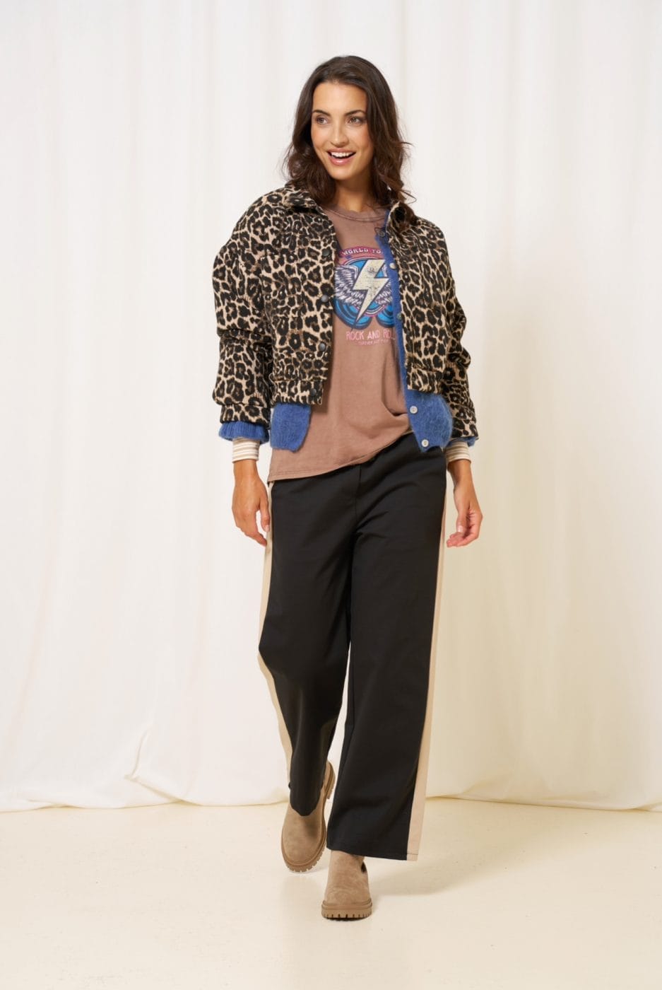 Marta Du Château Paulina Jakke Leopard