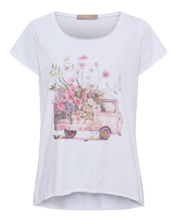 Marta Du Cháteau Marie T-Shirt Hvid/Pink