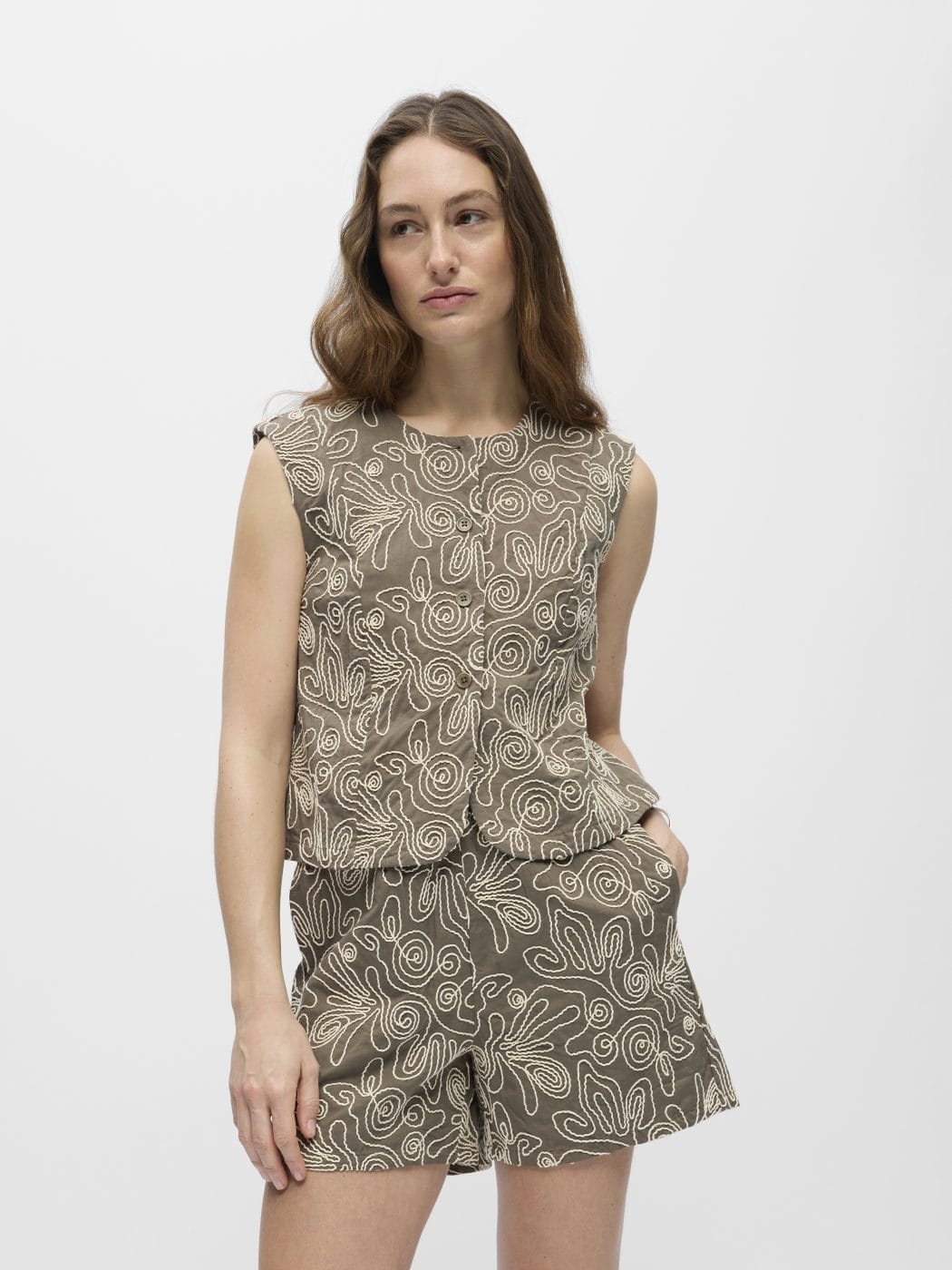 Object Kerry Vest Morel/Sandshell