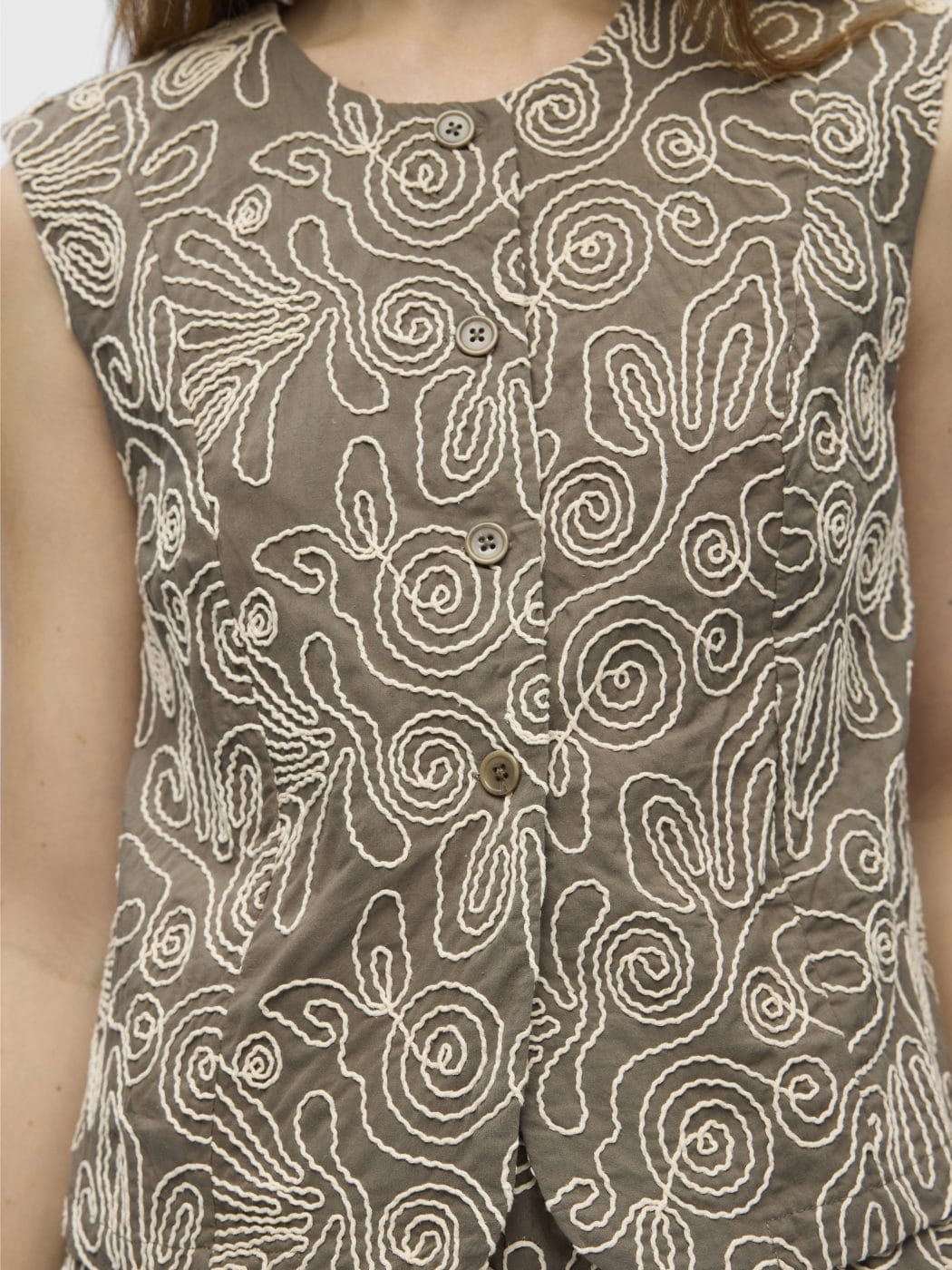 Object Kerry Vest Morel/Sandshell