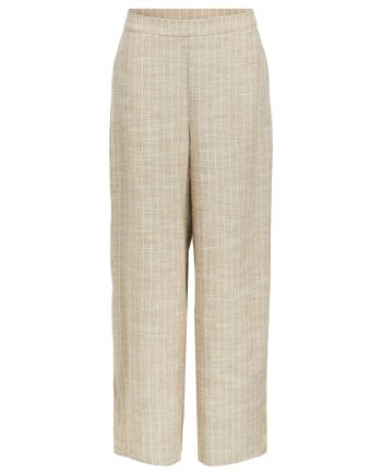 Object Paula Yui Wide Bukser Crockery/Cloud Dancer