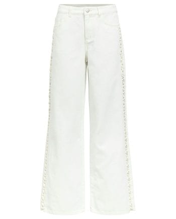 Object Rio Trice Wide Jeans Hvid ''32