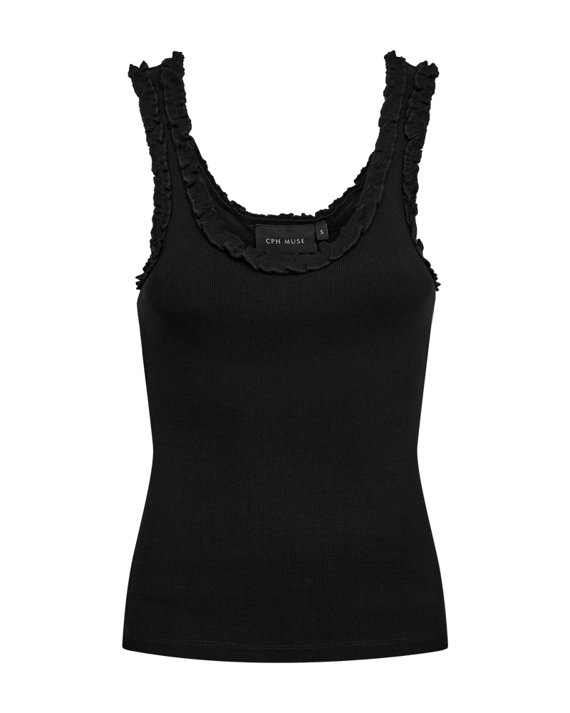 Copenhagen Muse Siv Top Black