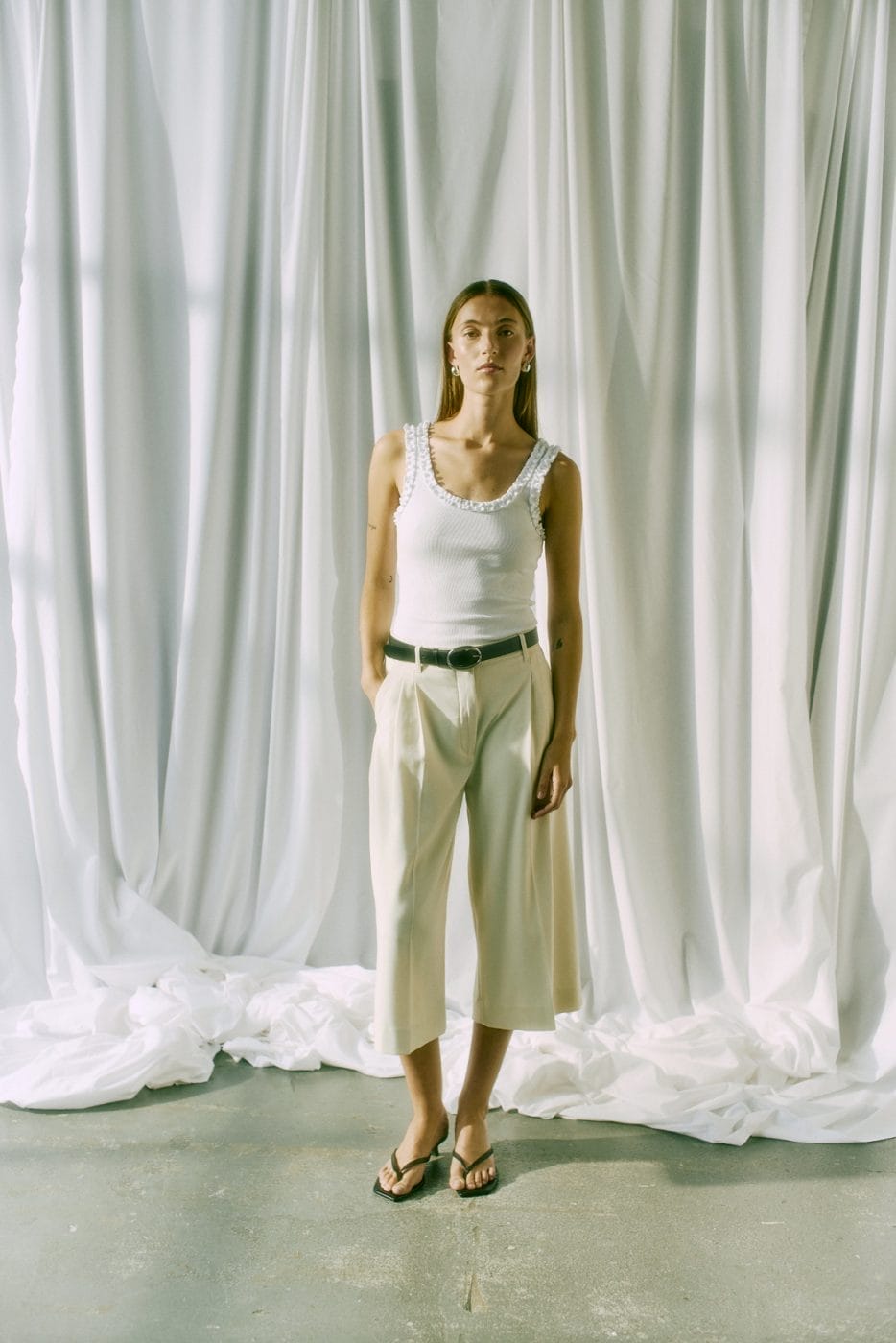 Copenhagen Muse Siv Top Bright White