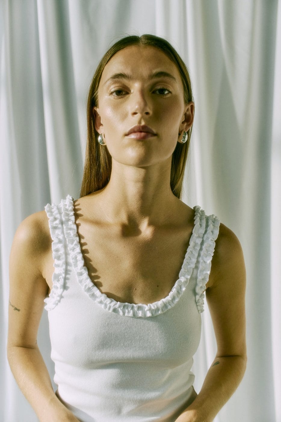 Copenhagen Muse Siv Top Bright White