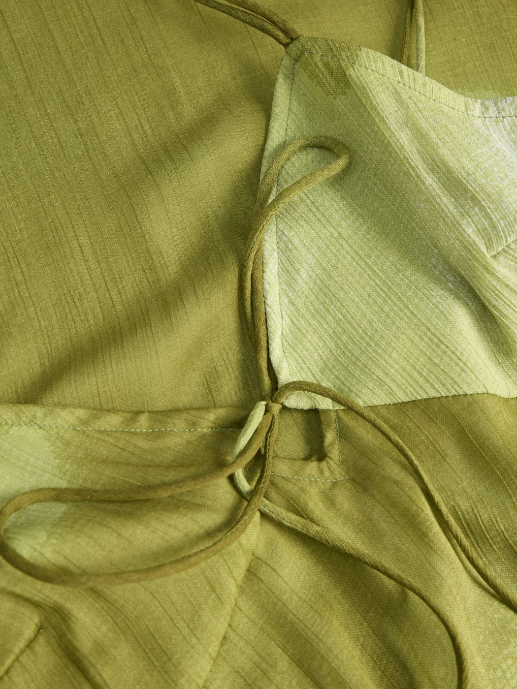 JJXX Emilia Chiffon Maxi Kjole Green/BLURRY