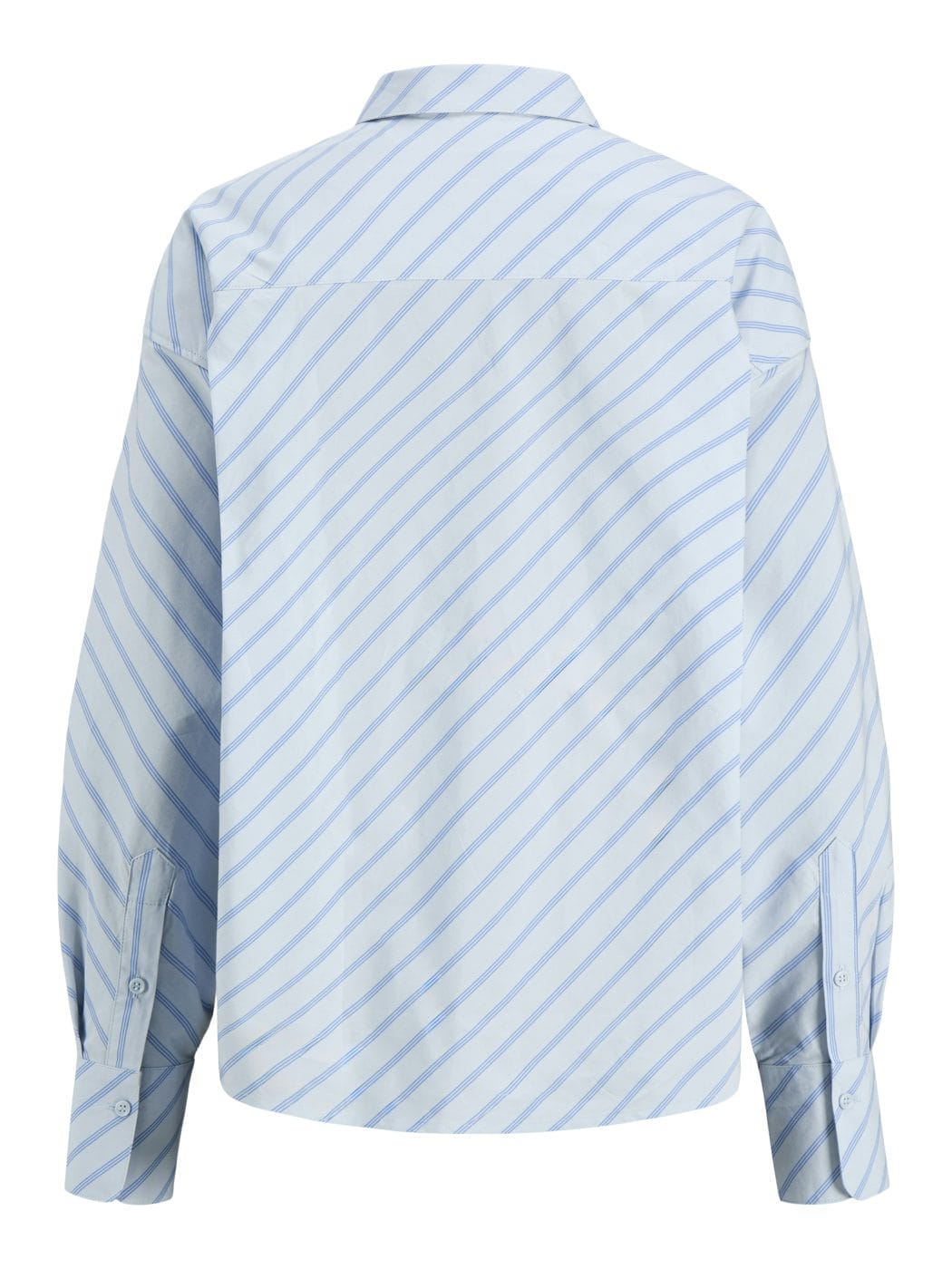 JJXX Jamie Relaxed Poplin Skjorte Skyway/DIAGONAL