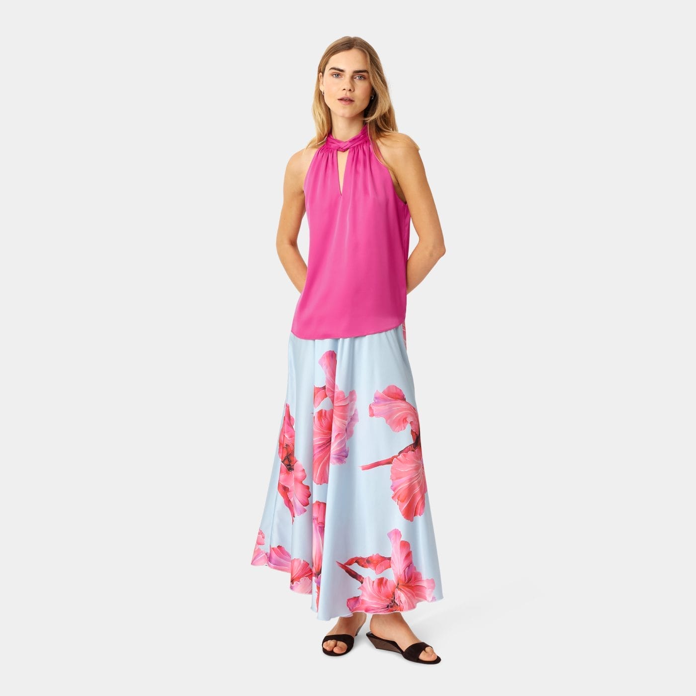 Karmamia Ava Top Semi Rich Fuchsia