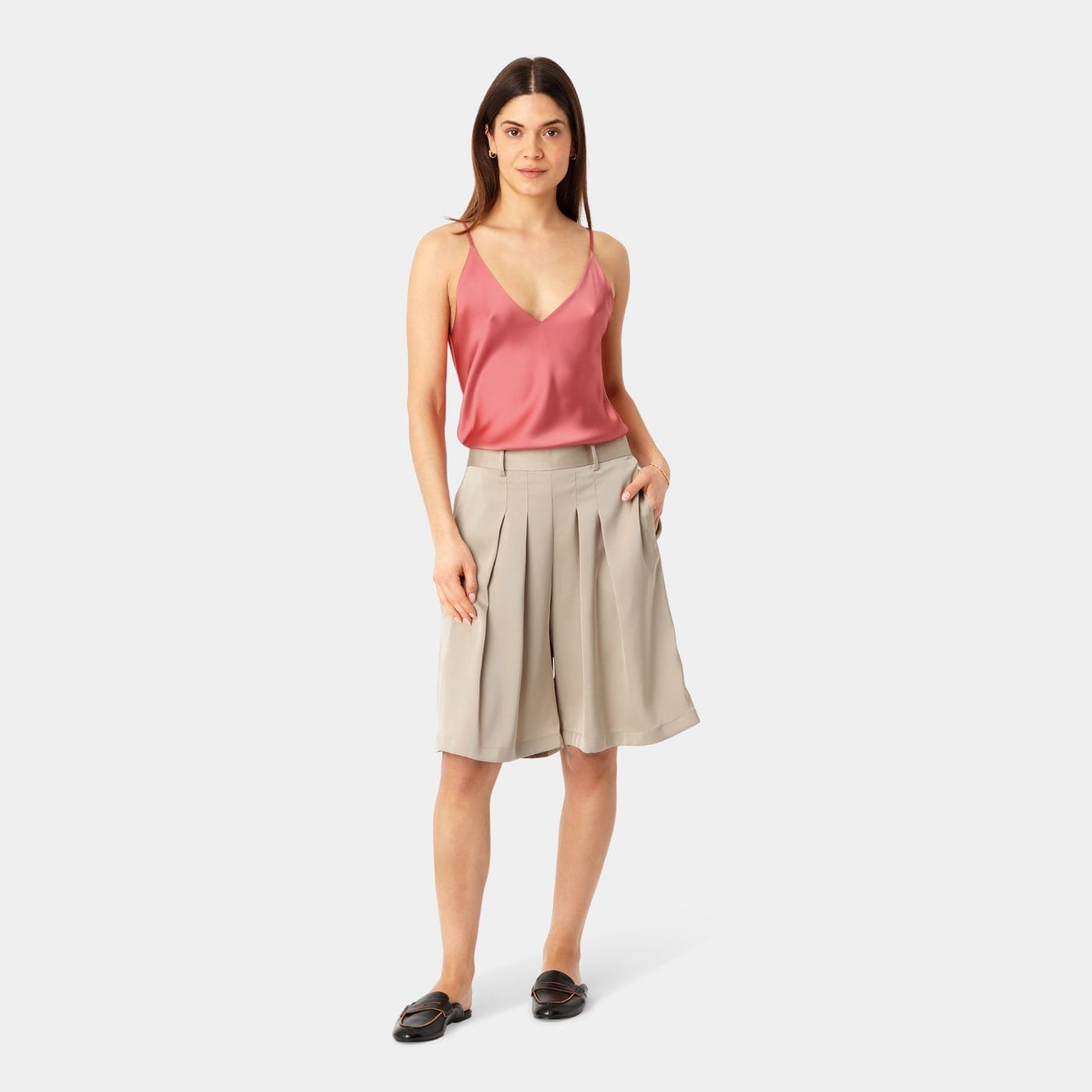 Karmamia Bermuda Shorts Hammered Shell