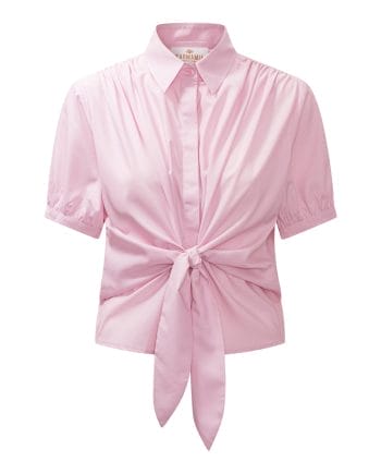 Karmamia Lee Skjorte Kort Pink Cotton