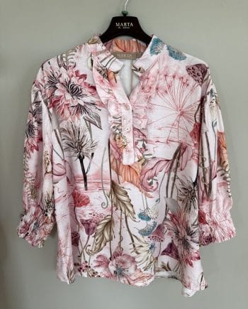 Marta Du Château Charlie Bluse Rosa
