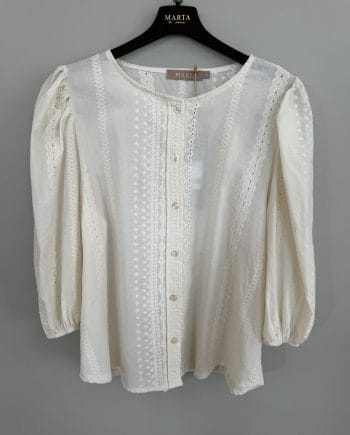 Marta Du Château Valessia Bluse Creme