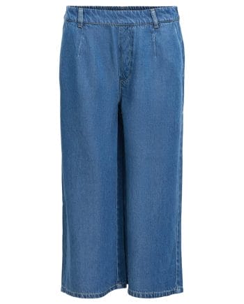 Object Frame Culotte Bukser Medium Blue Denim