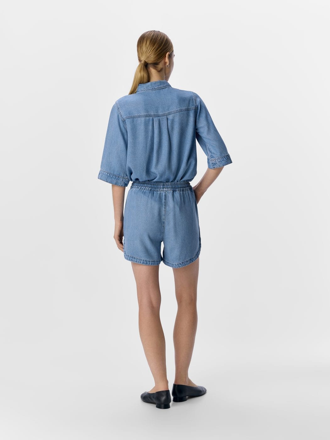 Object Frame Shorts Light Blue Denim
