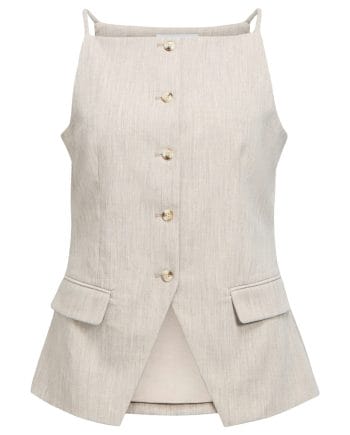 Object Ivalo Waistcoat Morel/Melange