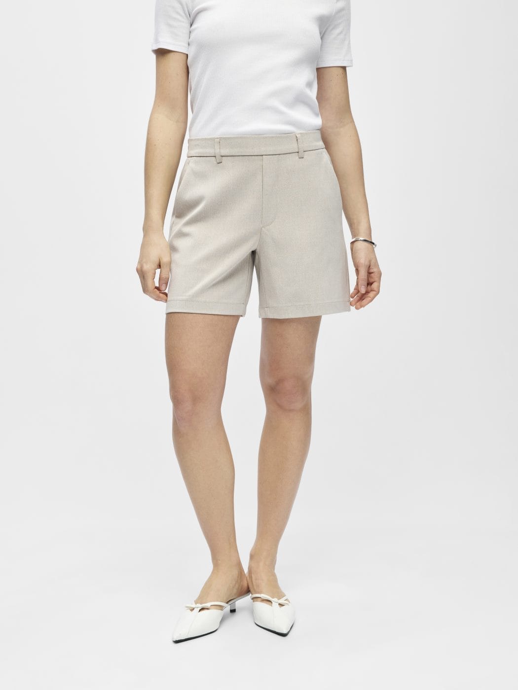 Object Lisa Shorts Humus/Melange