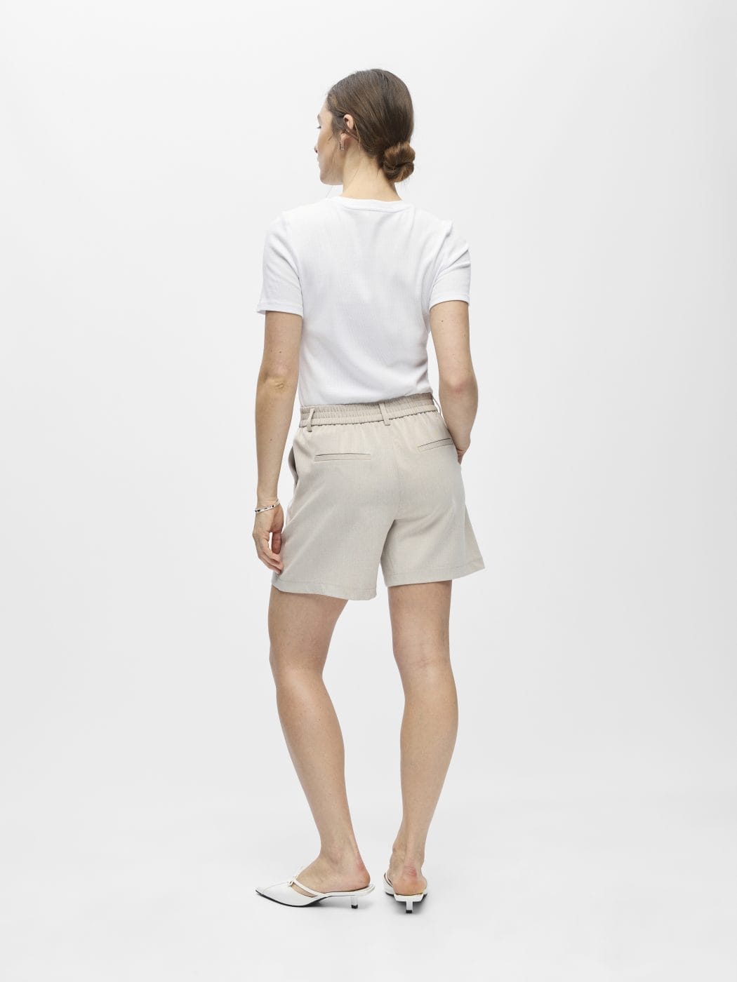 Object Lisa Shorts Humus/Melange