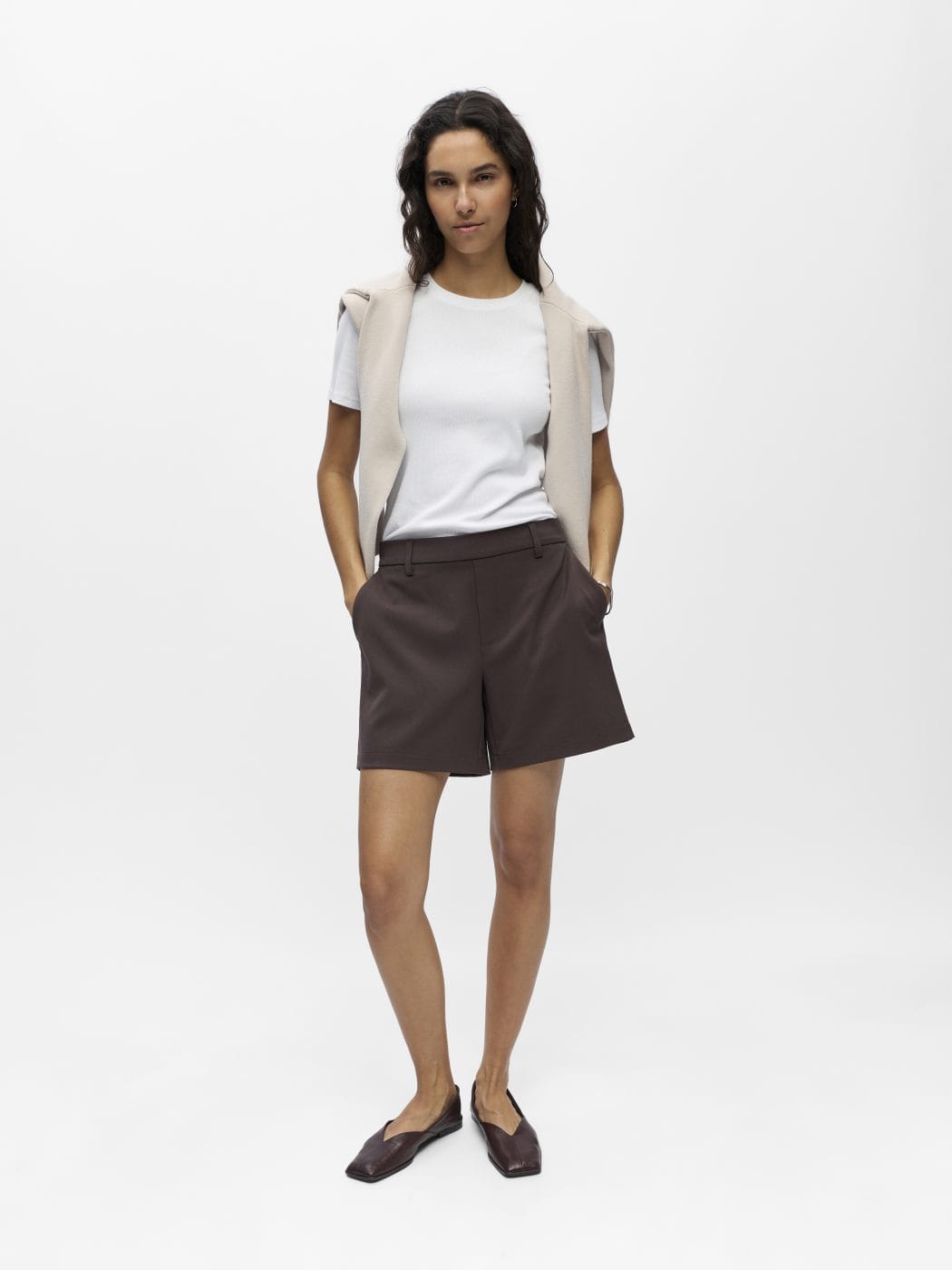 Object Lisa Shorts Seal Brown
