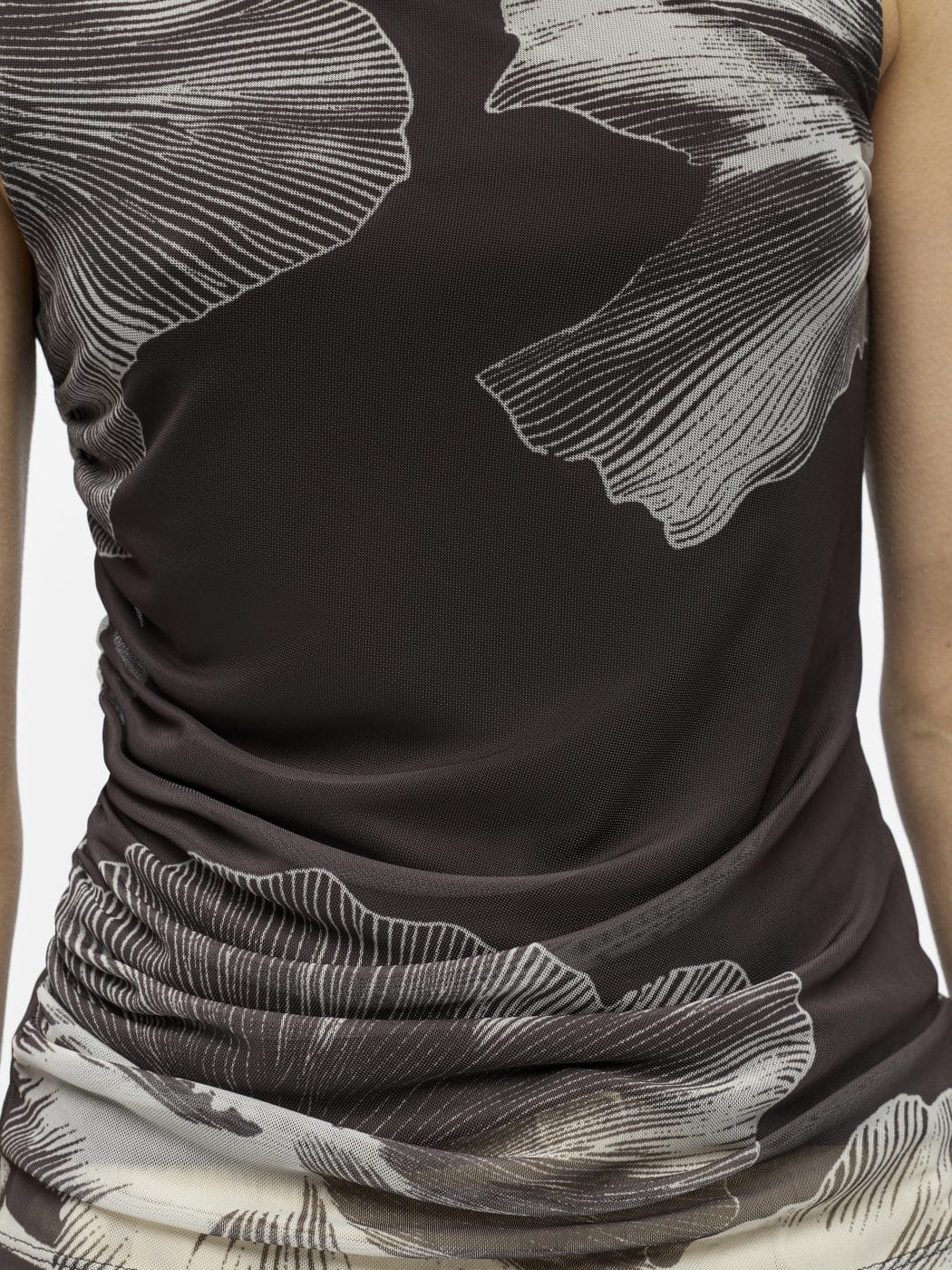 Object Shira Mesh Top Seal Brown/Big Flower