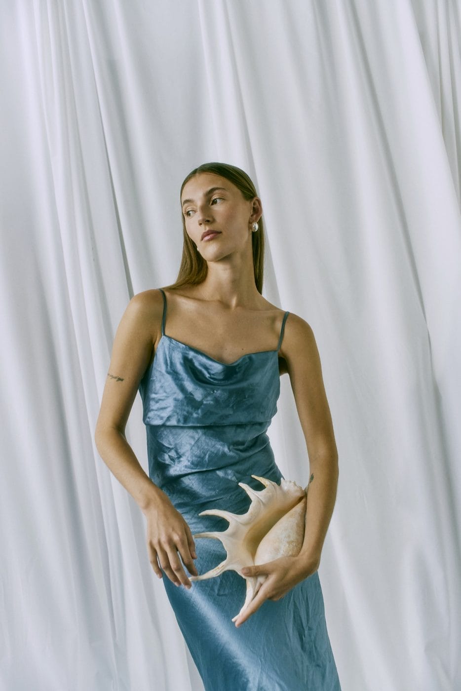 Copenhagen Muse Sasha Kjole Blue Mirage