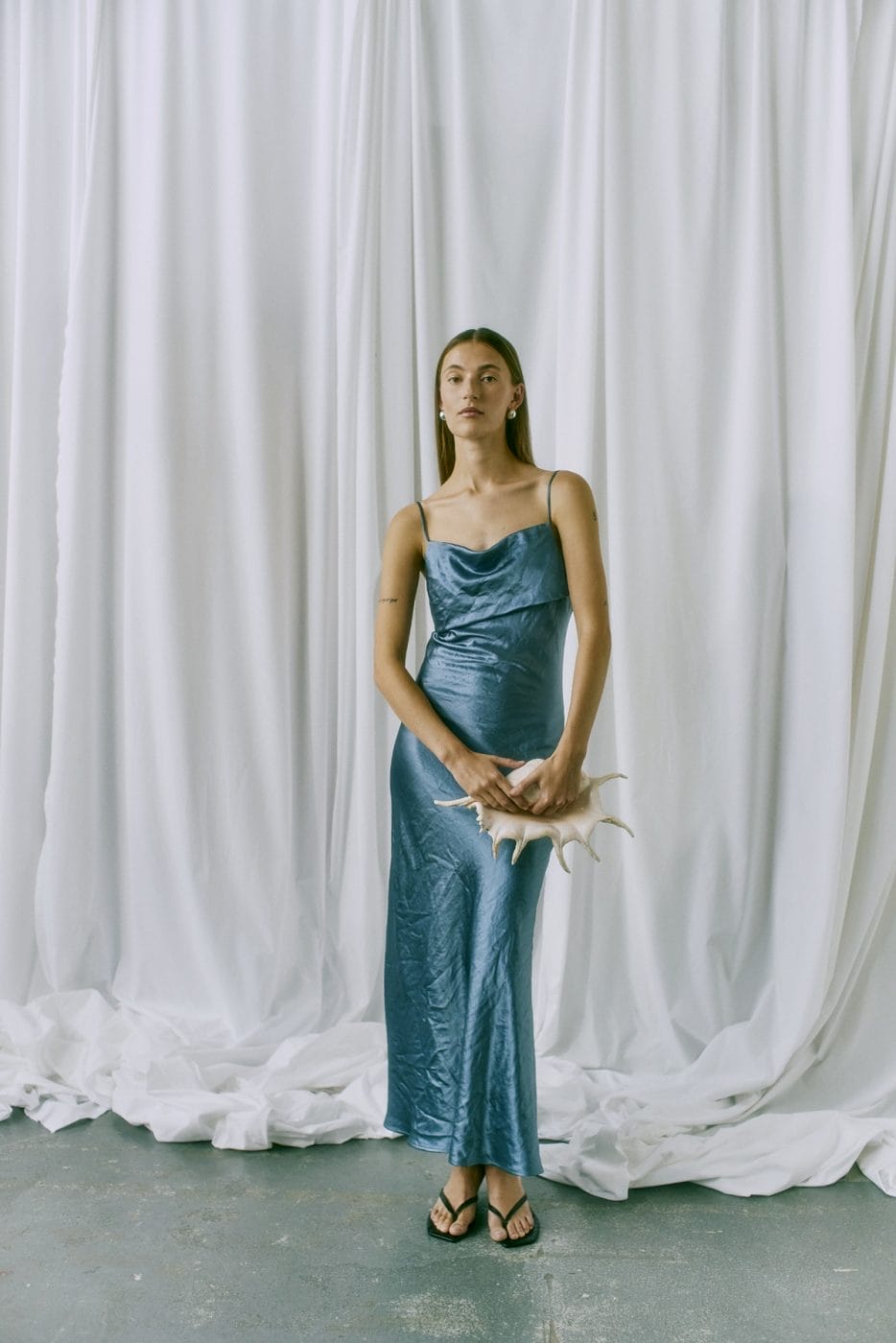 Copenhagen Muse Sasha Kjole Blue Mirage